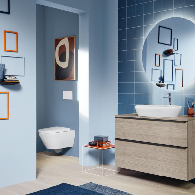 Duravit D-Neo Pakabinamas klozetas "Rimless" su "Soft close" dangčiu