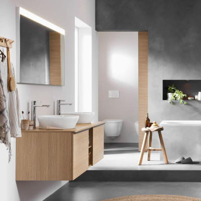 Duravit D-Neo Pakabinamas klozetas "Rimless" su "Soft close" dangčiu