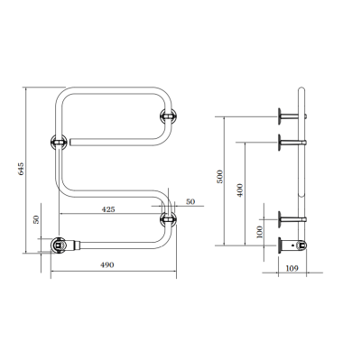 PAX elektrinis rankšluosčių džiovintuvas TR65 Standard