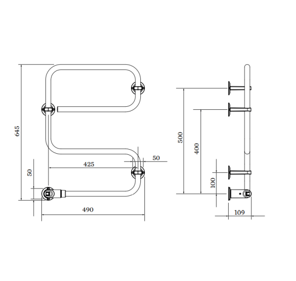 PAX elektrinis rankšluosčių džiovintuvas TR65 Standard