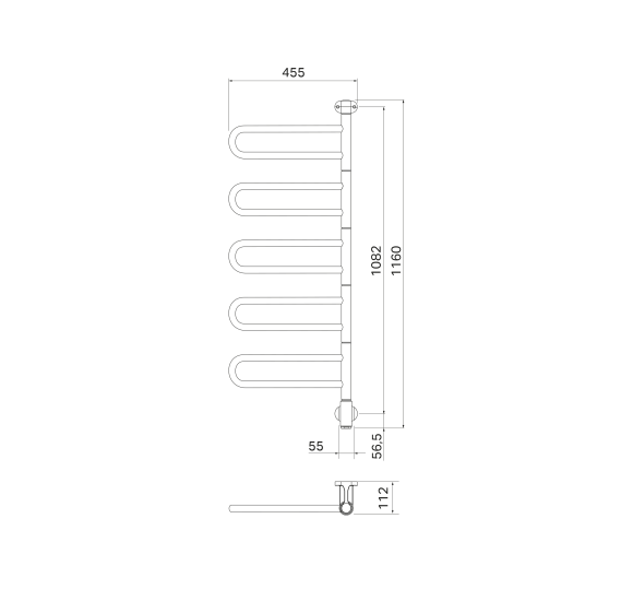 PAX elektrinis rankšluosčių džiovintuvas Flex U 5/450
