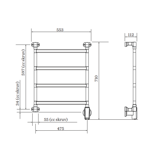 PAX elektrinis rankšluosčių džiovintuvas Jazz-i narrow 4 Momento II™