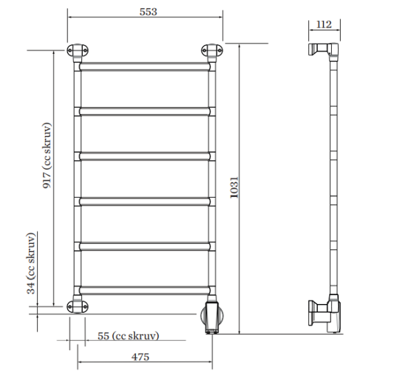 PAX elektrinis rankšluosčių džiovintuvas Jazz-i narrow 6 Momento II™