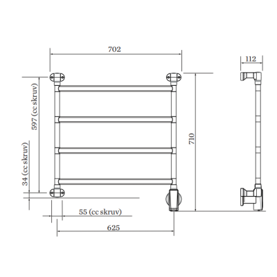 PAX elektrinis rankšluosčių džiovintuvas Jazz-i wide 4 Momento II™
