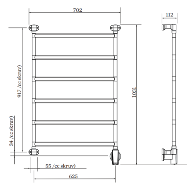 PAX elektrinis rankšluosčių džiovintuvas Jazz-i wide 6 Momento II™