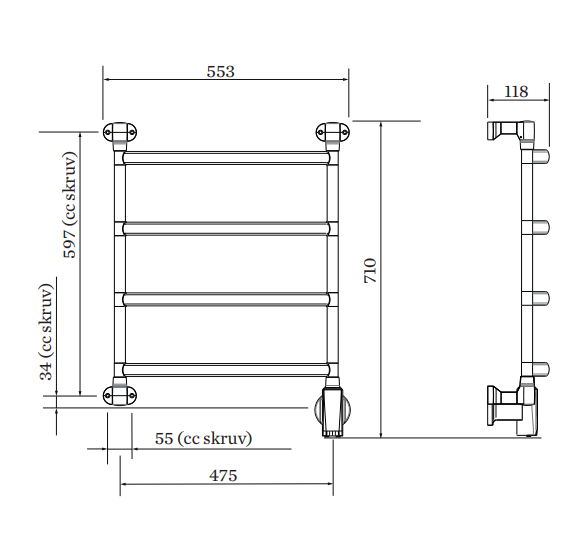 PAX elektrinis rankšluosčių džiovintuvas Blues-i narrow 4 Momento II™