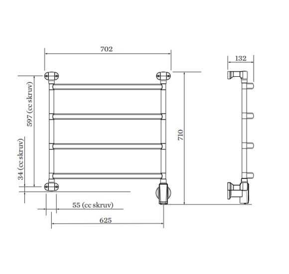 PAX elektrinis rankšluosčių džiovintuvas Blues-i wide 4 Momento II™