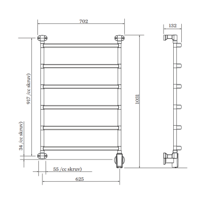 PAX elektrinis rankšluosčių džiovintuvas Blues-i wide 6 Momento II™