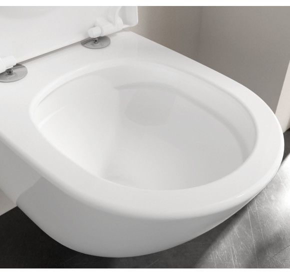 Villeroy&Boch Subway 3.0 "Twist flush" pakabinamas klozetas su dangčiu 4670TS01