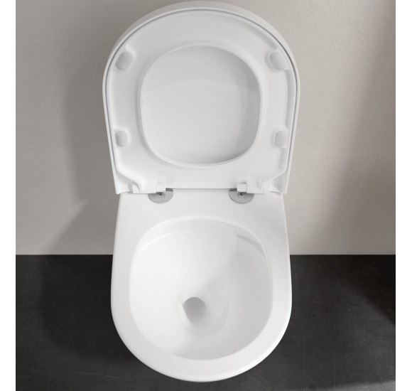 Villeroy&Boch Subway 3.0 "Twist flush" pakabinamas klozetas su dangčiu 4670TS01