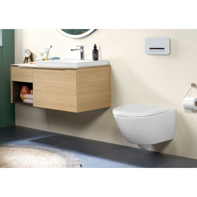 Villeroy&Boch Subway 3.0 "Twist flush" pakabinamas klozetas su dangčiu 4670TS01