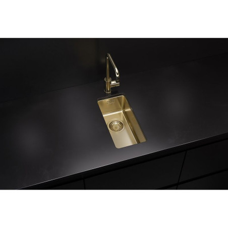 ALVEUS Monarch Kombino 10 nerūdijančio plieno plautuvė