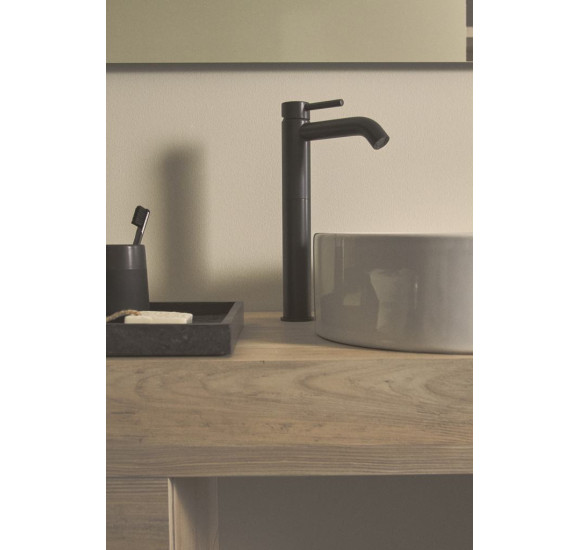 Ideal Standard Ceraline aukštas maišytuvas, juodos matinės spalvos, BC269XG