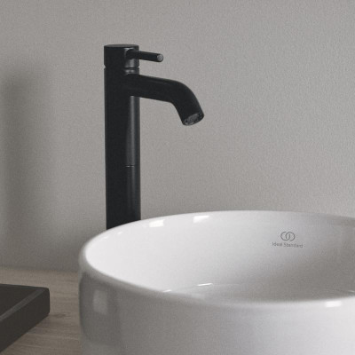Ideal Standard Ceraline aukštas maišytuvas, juodos matinės spalvos, BC269XG