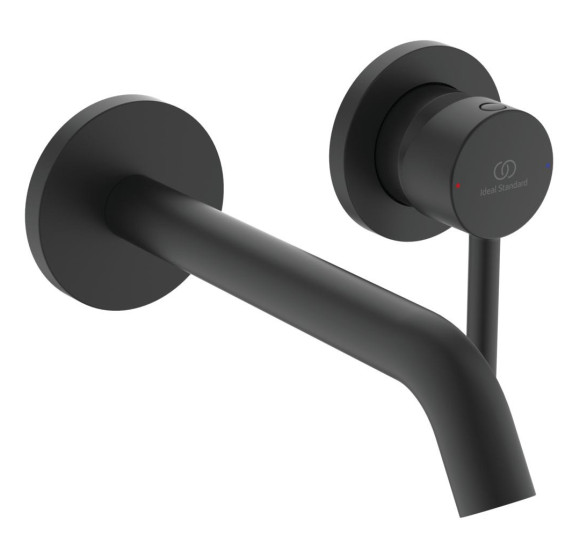 Ideal Standard Ceraline potinkinis praustuvo maišytuvas, juodos matinės spalvos, A6938XG