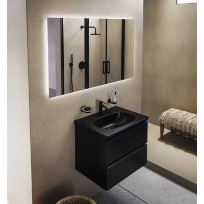 Ideal Standard Tesi pakabinama vonios spintelė 60cm, matinė juoda, T0050ZT