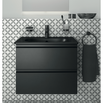 Ideal Standard Tesi pakabinama vonios spintelė 60cm, matinė juoda, T0050ZT