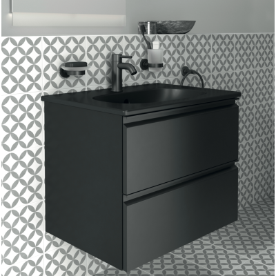 Ideal Standard Tesi pakabinama vonios spintelė 60cm, matinė juoda, T0050ZT