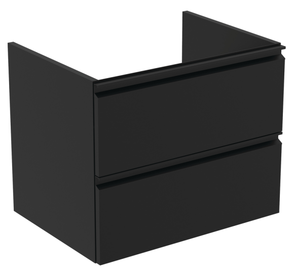 Ideal Standard Tesi pakabinama vonios spintelė 60cm, matinė juoda, T0050ZT