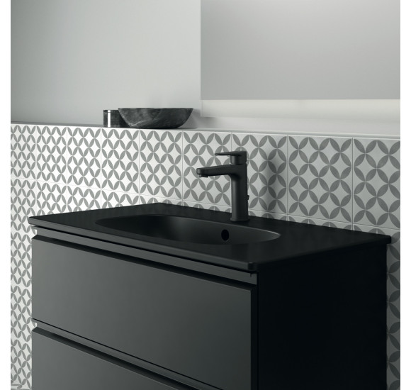 Ideal Standard Tesi pakabinama vonios spintelė 80cm, matinė juoda