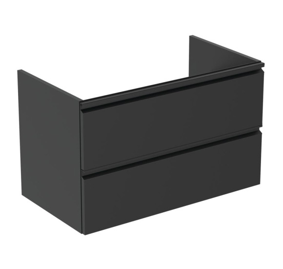 Ideal Standard Tesi pakabinama vonios spintelė 80cm, matinė juoda