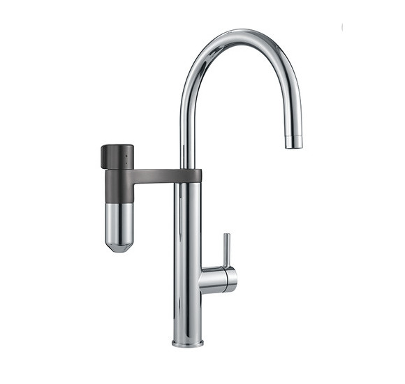 Franke Vital Capsule Filter J-spout maišytuvas plautuvei, pasirenkama spalva