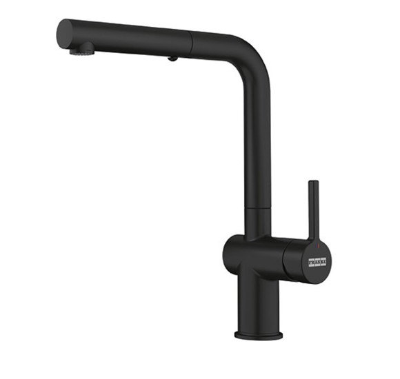 Franke Active L maišytuvas su ištraukiamu dušeliu, pasirenkama spalva