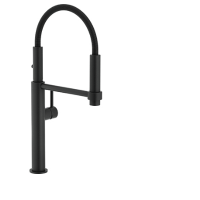 FRANKE PESCARA 360° juodas matinis maišytuvas