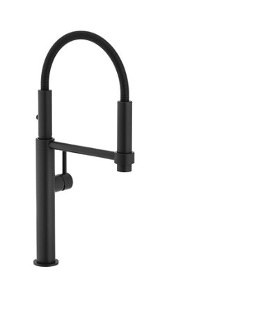 FRANKE PESCARA 360° juodas matinis maišytuvas