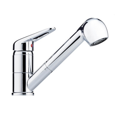 Franke Novara-plus virtuvinis maišytuvas su ištraukiama žarna, chromo spalvos