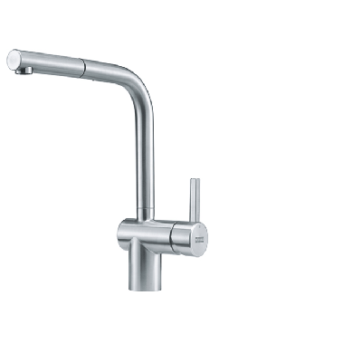 FRANKE ATLAS NEO WINDOW nerūdijančio plieno maišytuvas su ištraukiama žarna