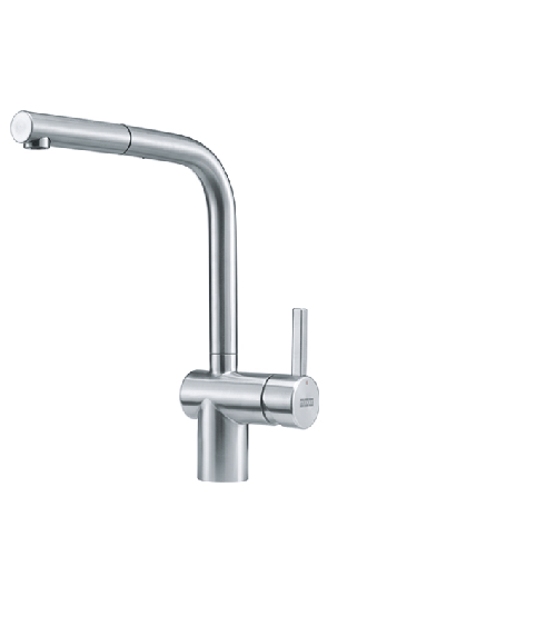 FRANKE ATLAS NEO WINDOW nerūdijančio plieno maišytuvas su ištraukiama žarna