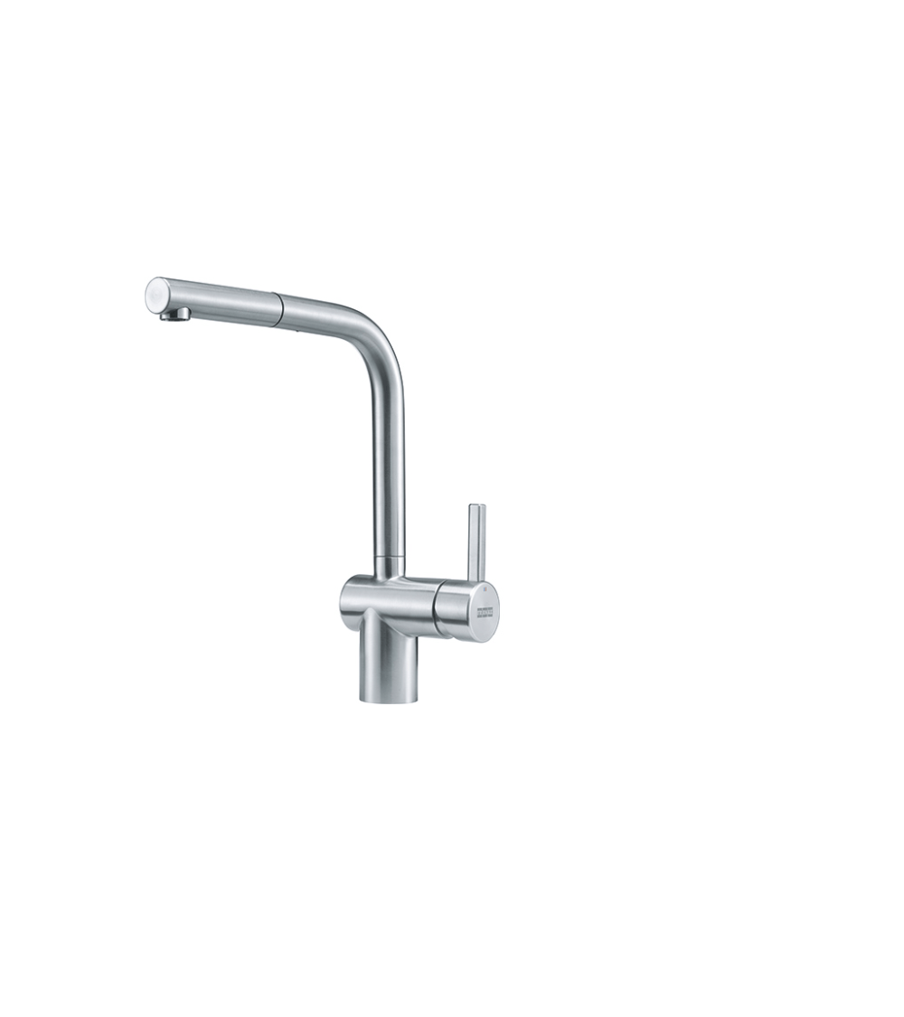 FRANKE ATLAS NEO WINDOW nerūdijančio plieno maišytuvas su ištraukiama žarna