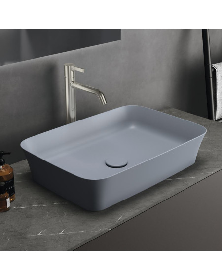 Ideal Standard Ypalyss pastatomas, stačiakampis praustuvas, be perlajos 55x38cm