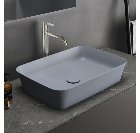 Ideal Standard Ypalyss pastatomas, stačiakampis praustuvas, be perlajos 55x38cm