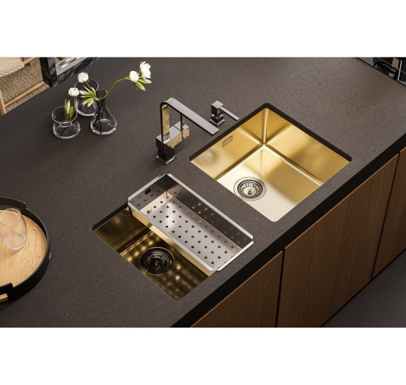 ALVEUS Monarch Kombino 20 nerūdijančio plieno plautuvė