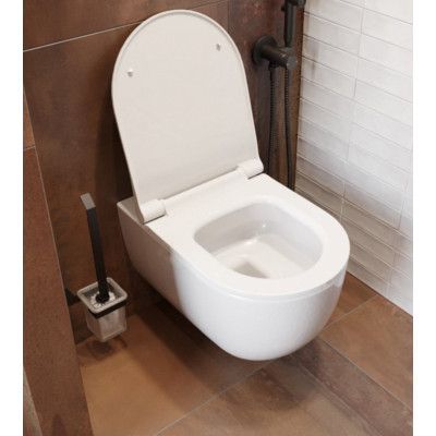 Bocchi V-Tondo COMPACT pakabinamas klozetas "Rimless" be dangčio