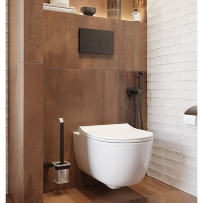 Bocchi V-Tondo COMPACT pakabinamas klozetas "Rimless" be dangčio