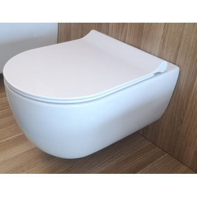 Bocchi V-Tondo COMPACT pakabinamas klozetas "Rimless" be dangčio