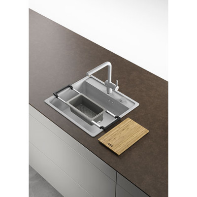 Franke 3 dalių All-in-one rinkinys plautuvei