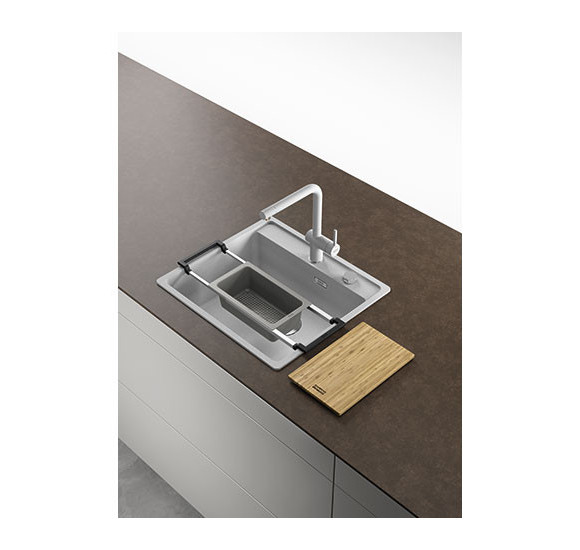 Franke 3 dalių All-in-one rinkinys plautuvei