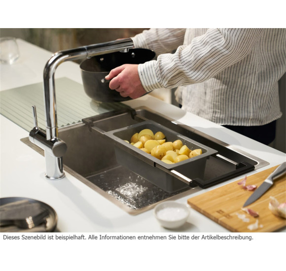 Franke 3 dalių All-in-one rinkinys plautuvei