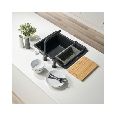 Franke 3 dalių All-in-one rinkinys plautuvei