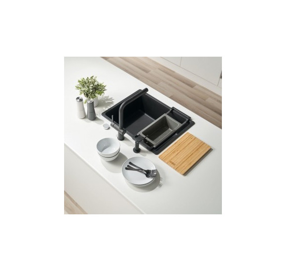 Franke 3 dalių All-in-one rinkinys plautuvei