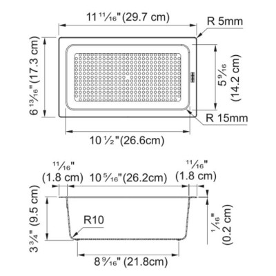 Franke 3 dalių All-in-one rinkinys plautuvei