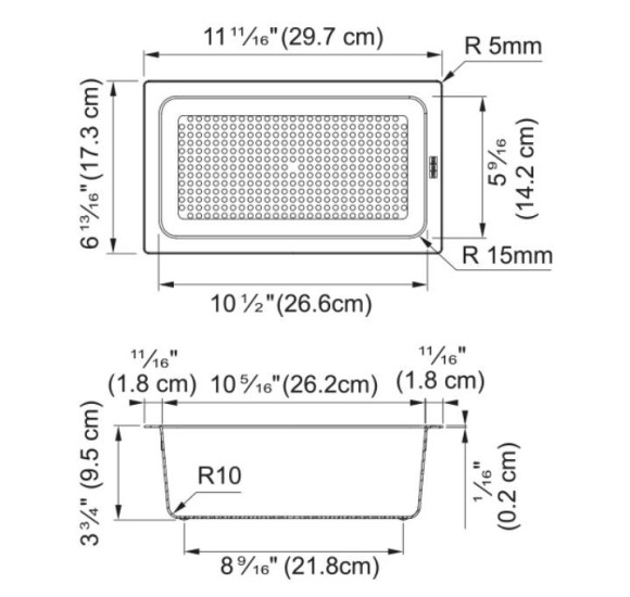 Franke 3 dalių All-in-one rinkinys plautuvei