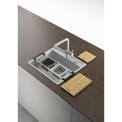 Franke 5 dalių All-in-one rinkinys plautuvei