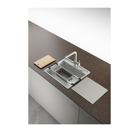 Franke 4 dalių All-in-one rinkinys plautuvei