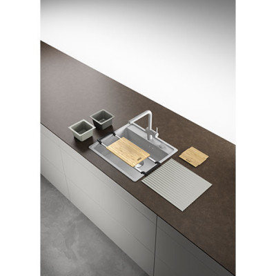 Franke 6 dalių All-in-one rinkinys plautuvei