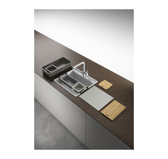 Franke 8 dalių All-in-one rinkinys plautuvei